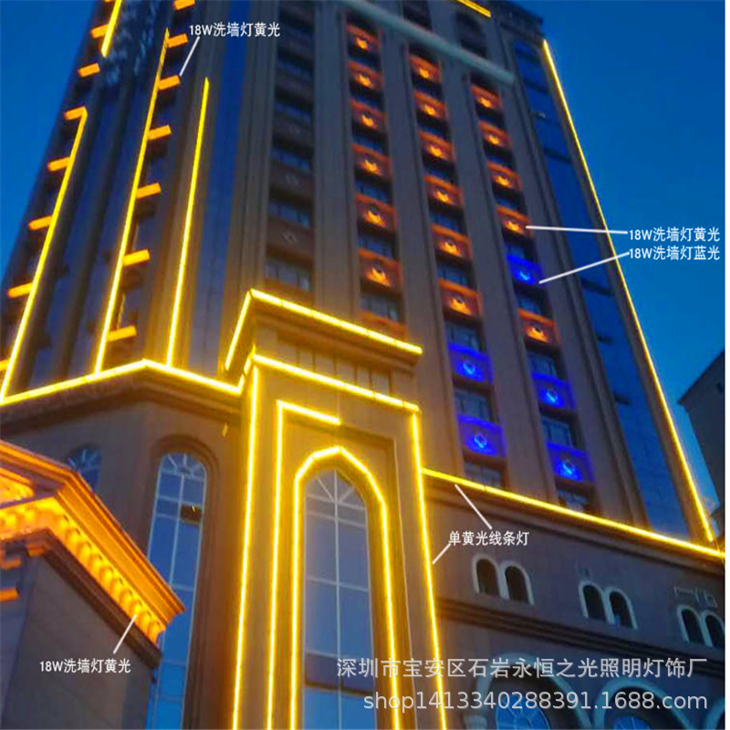 外墙亮化灯种类,效果图,住宅(第11页)_大山谷图库