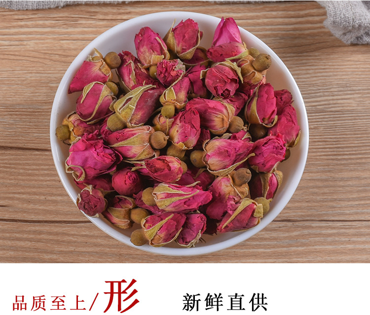 French Rose Buds (Rosa gallica) — Dried Food-Herb Rose Tea, 500g Wholesale key features