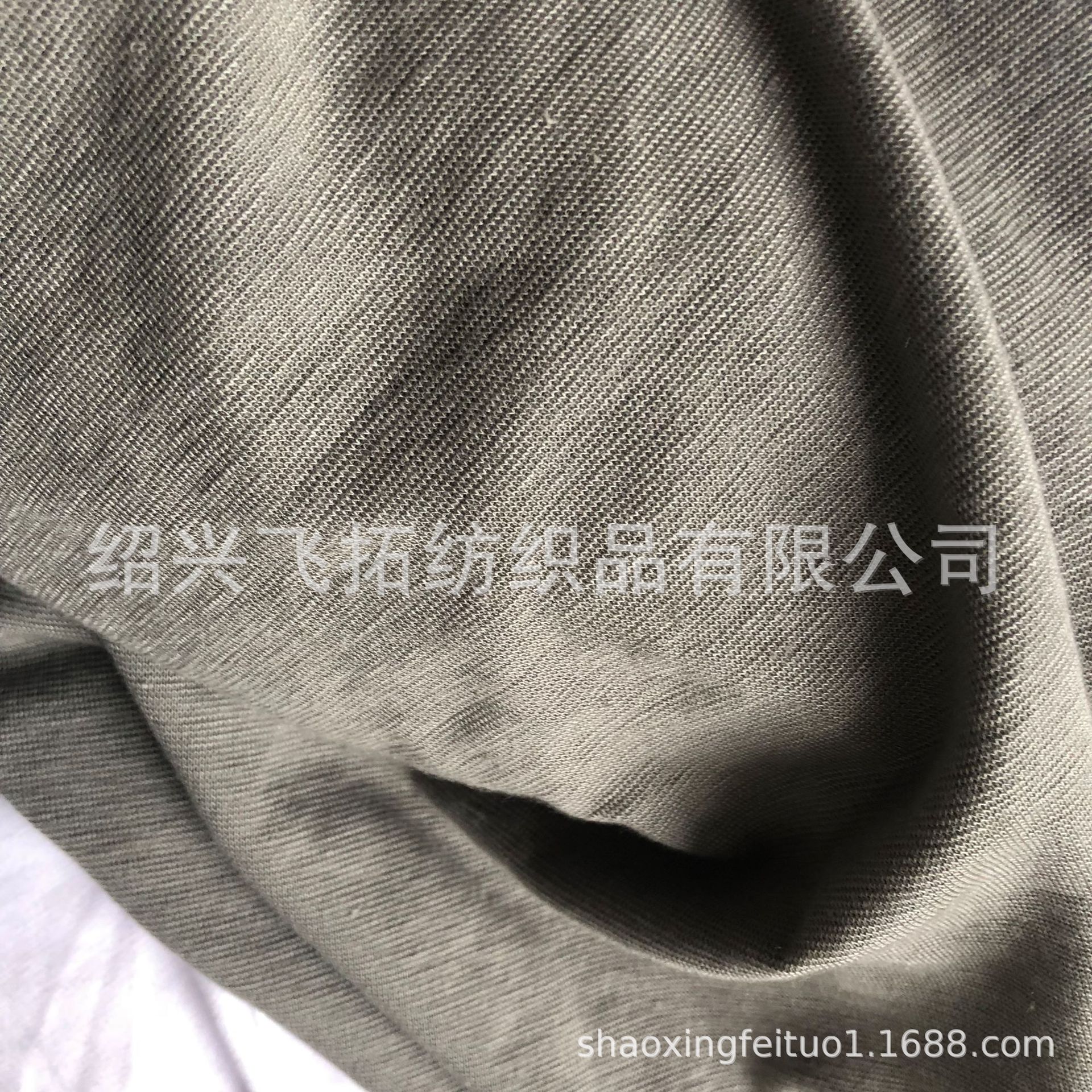 厂家直销针织95%腈纶5%氨纶高档1X1罗纹布