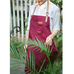 Chef overalls Japanese style kitchen cleaning Cafe studio bakery baking overalls apron can be customized logo