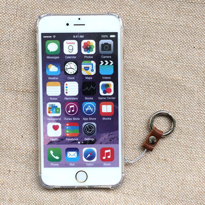 Metal Ring Lanyard genuine leather mobile phone Ring buckle Wenwan Lanyard Electronic Cigarette Key chain cowhide camera Hand rope