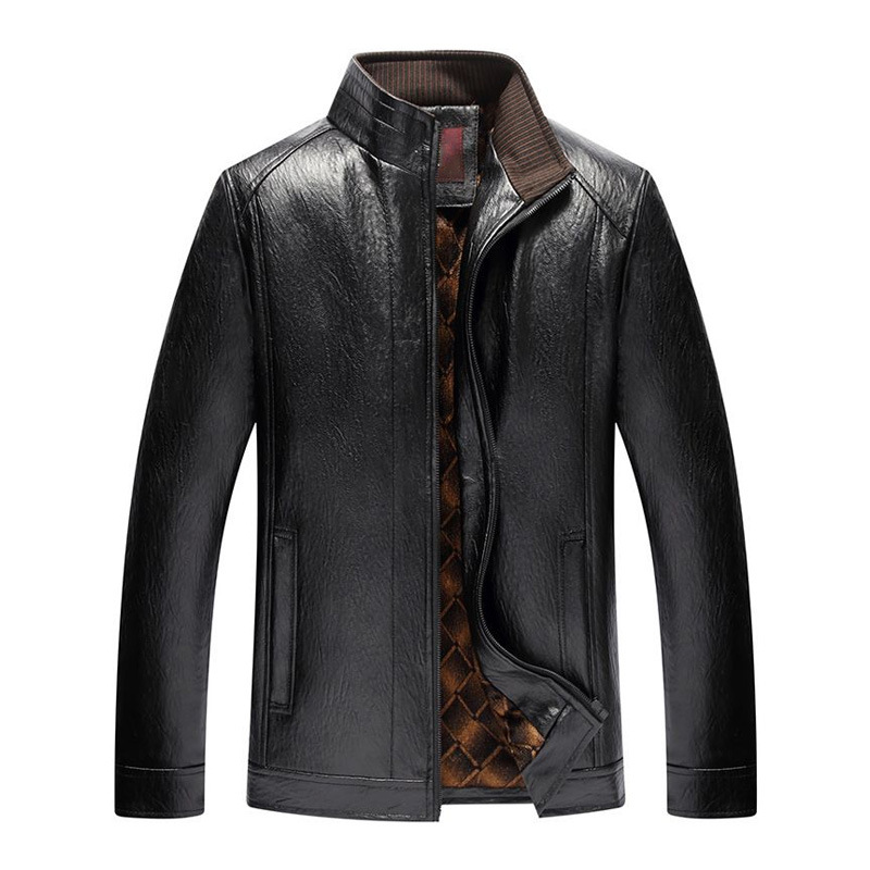 men's wear leather clothing machining customized