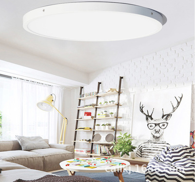 led modern Simplicity Ceiling lamp Surface mounted downlights Ceiling lamp a living room Atmosphere lamp engineering customized 400 Circular ceiling lamp