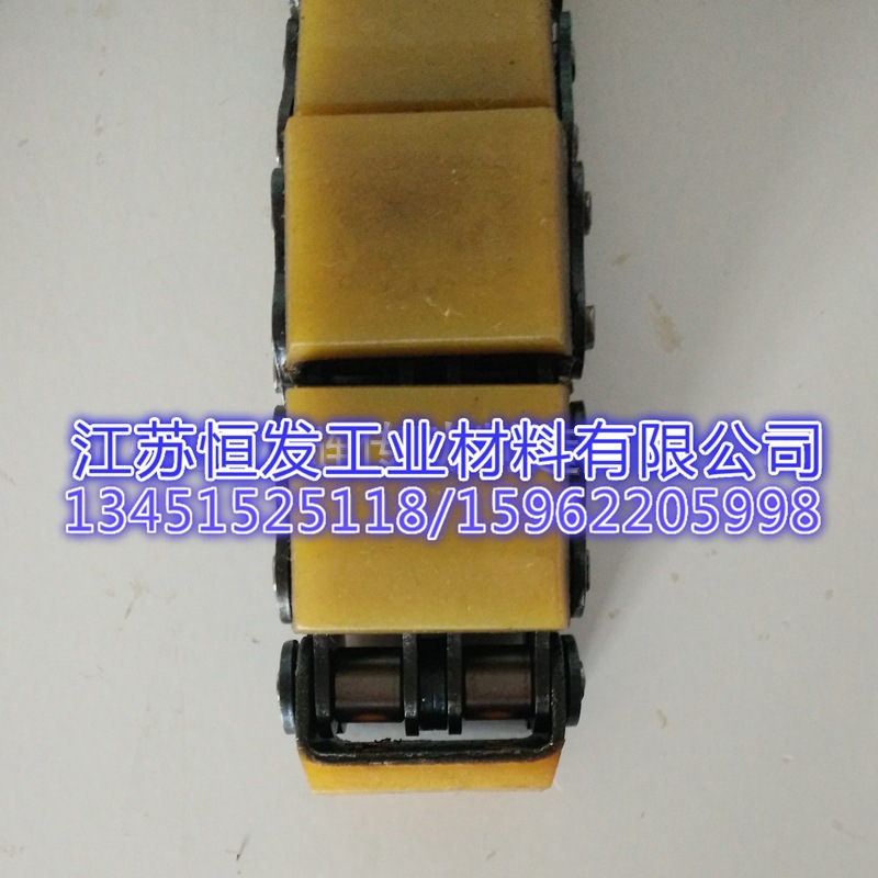 链条厂家生产定制08B-G2双排顶面橡胶工业滚子链 传送链条
