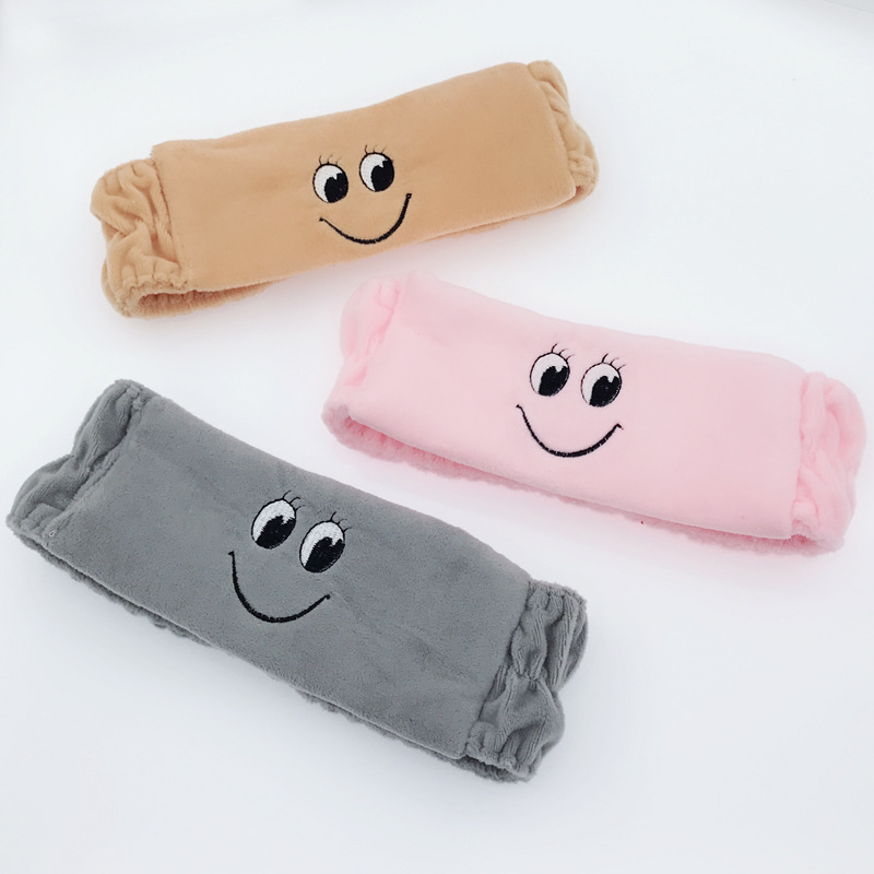 South Korea's New Smiling Face Makeup Yoga Headband Sports Elastic Headband Women's Hair Accessories Wholesale display picture 9