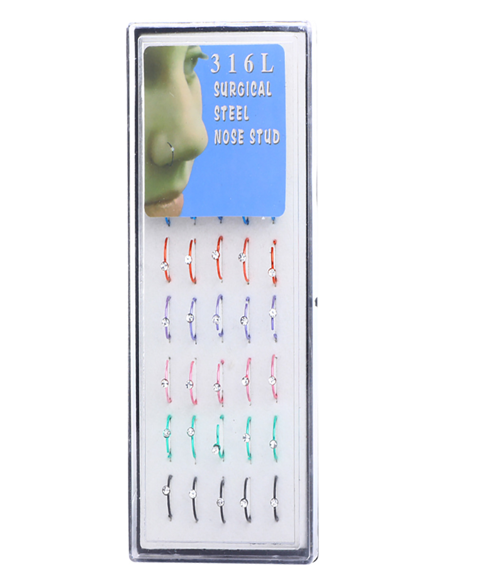 Labret stud lip piercing jewelry styling detail