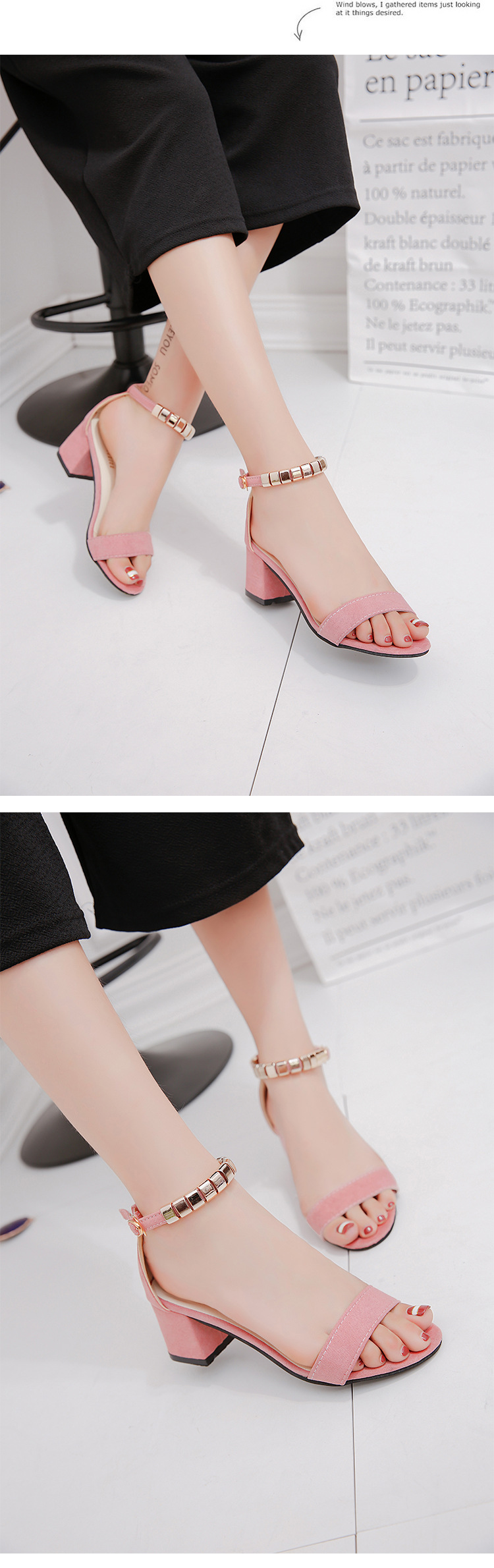 Chaussures été pour femme en Caoutchouc - Ref 3346798 Image 15