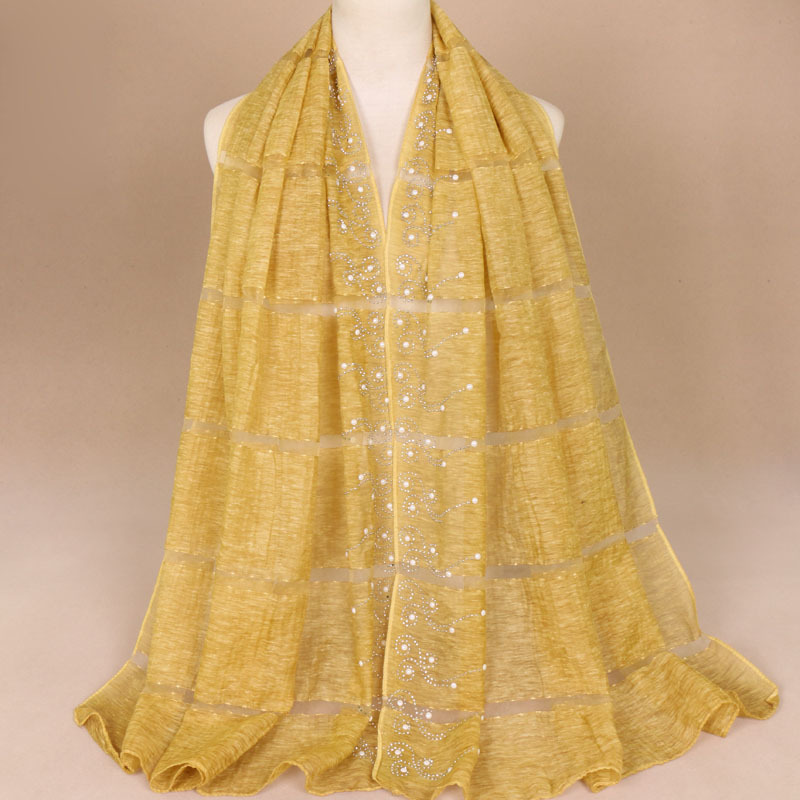 #2姜黄 (2).jpg蕾丝镶钻女士盖头