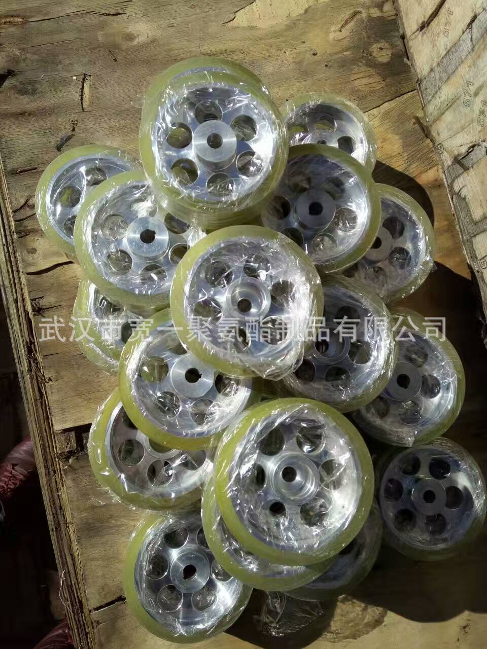 湖北咸宁聚氨酯包胶轮、PU胶轮、铝合金胶轮
