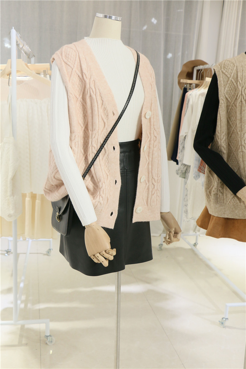 Gilet femme en Mélange de coton - Ref 3317726 Image 12