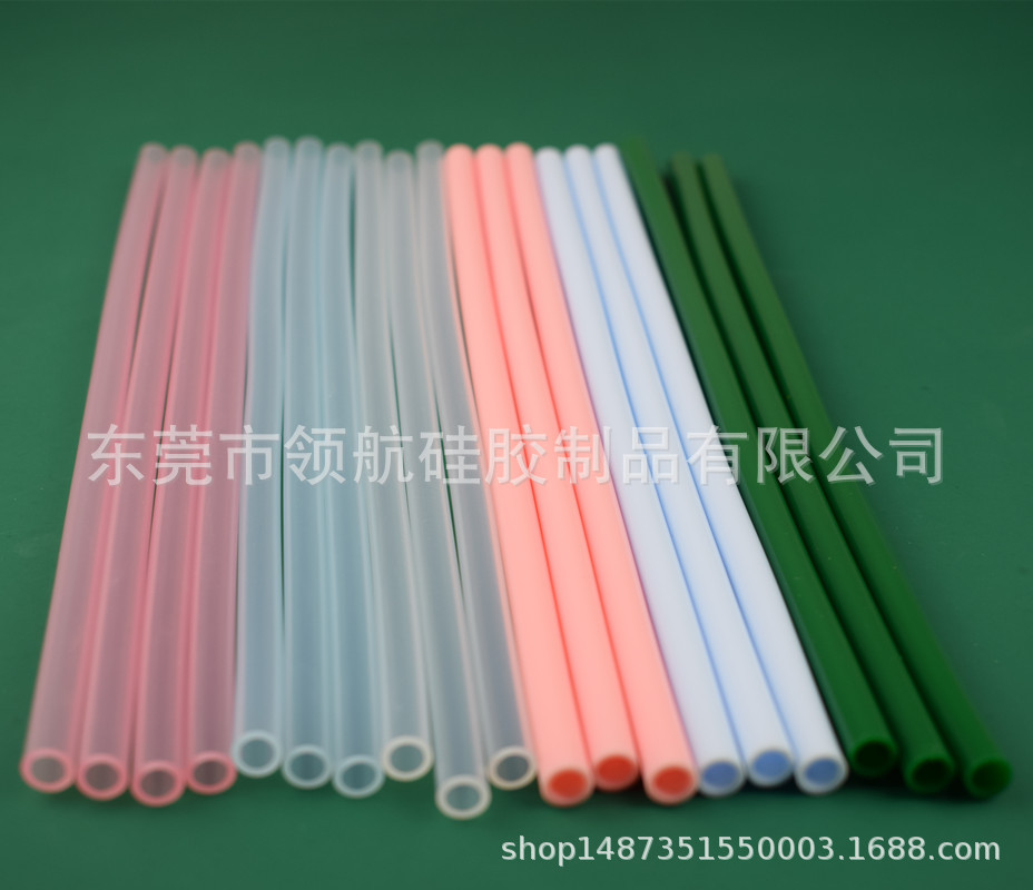 食品级硅胶吸管生产厂家 大量硅胶吸管现货批发 可重复使用吸管