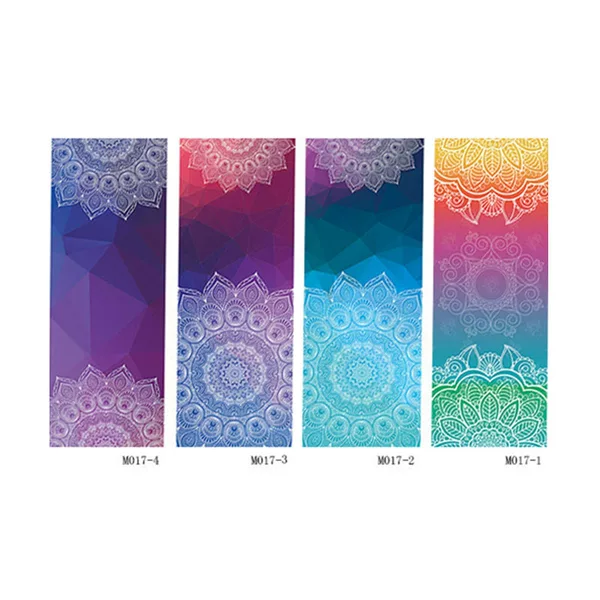 Factory Direct Sales Spot Sweat-Absorbent Microfiber Meditation Blanket Hatha Printed Non-Slip Yoga Towel [Small Diamond]