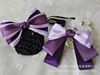 Hair mesh with bow, bow tie, set, Korean style