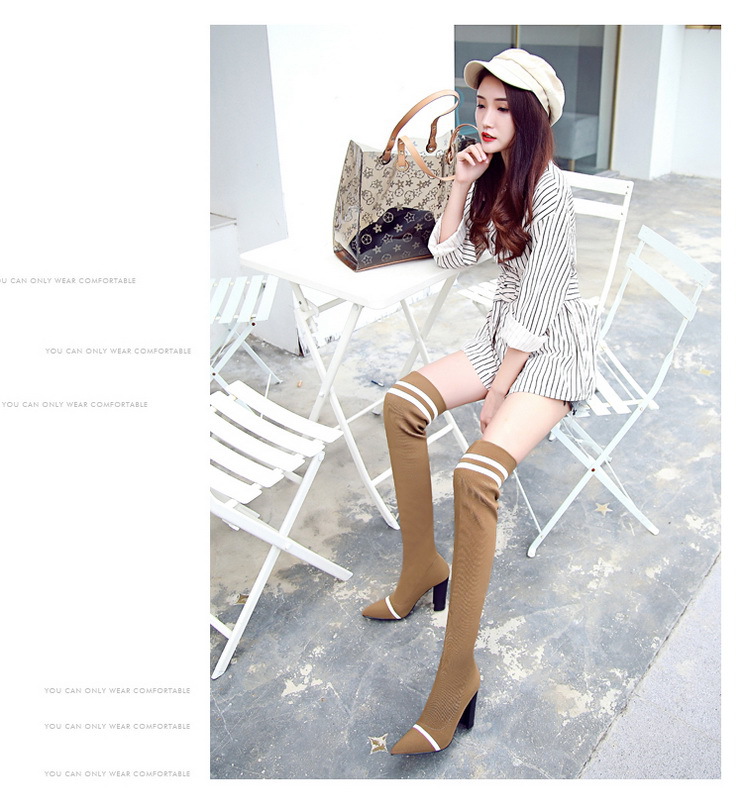 Bottes femme BIGTREE en Laine - Ref 3355108 Image 13