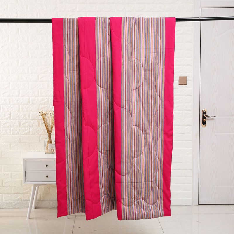 沙发盖被纯棉老粗布亲肤秋冬烤火被车载多用单双人薄被舒适易清洗