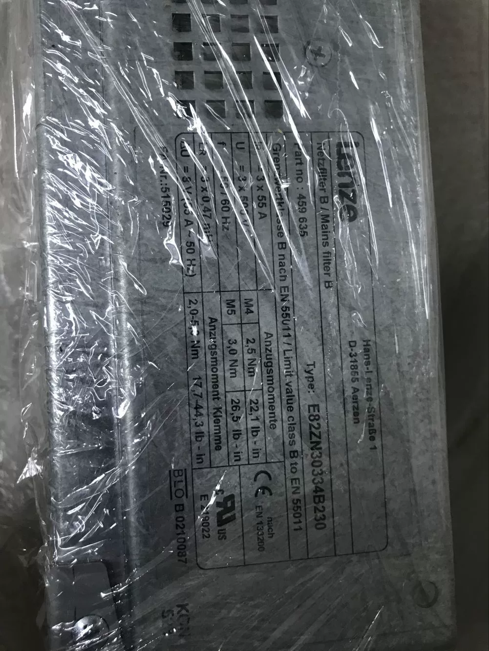 двигатель объектива E822N30334B230