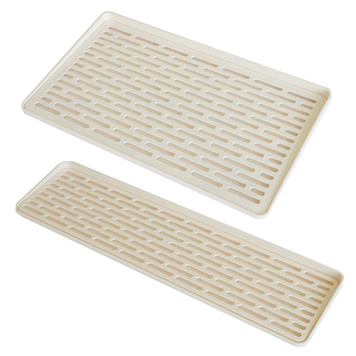 A multi-purpose plastic cup holder and tray for kitchen use, suitable for selling on AliExpress, with hollow design for draining water cups