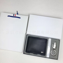 跨境外贸批发L家鳄鱼男士钱包短款零钱袋钱夹休闲商务汤米tommy