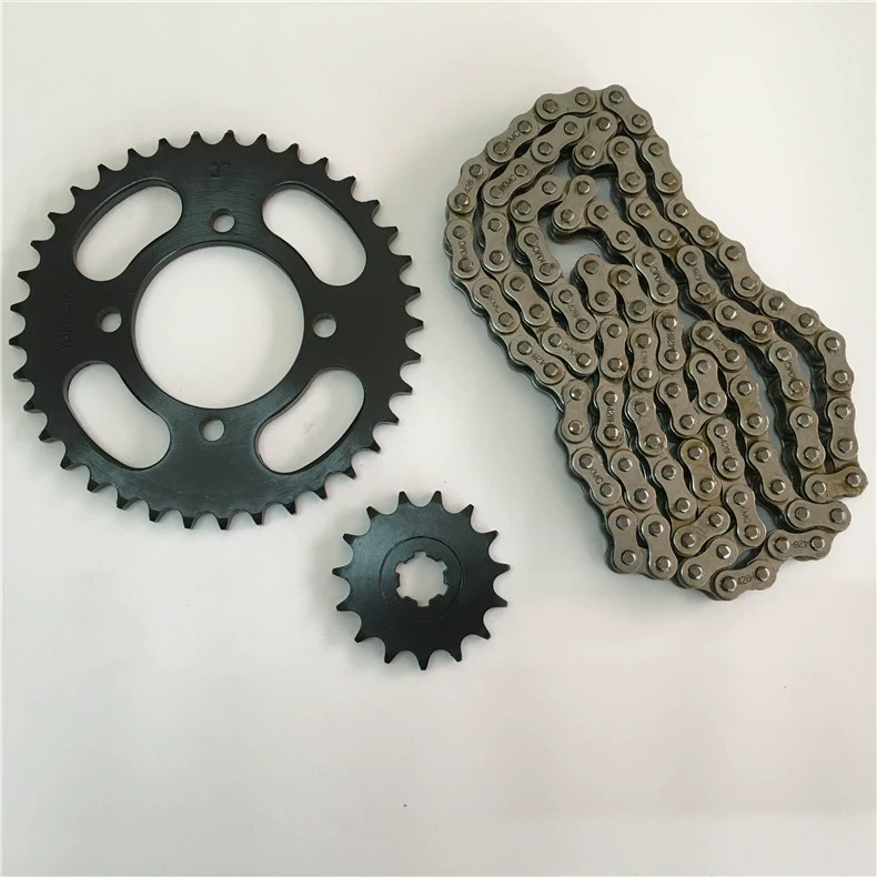 Мотоцикл JYM110 набор звездочек ZAA Fu Fa размер цепи пластина большая цепь F8 набор цепочка из трех частей 37-15 зубов
