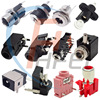 Supply; DC socket DC power socket plating DC-025 DC DC mother seat with thread