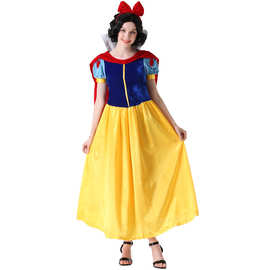 欧美游戏制服宫廷白雪公主服装女王装角色扮演万圣节派对游戏制服