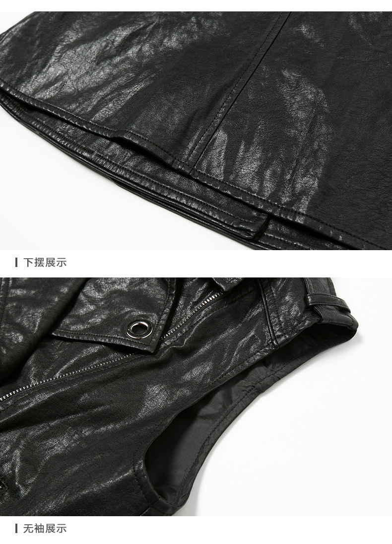 Gilet femme TRACK SEVEN en En cuir - Ref 3317536 Image 29