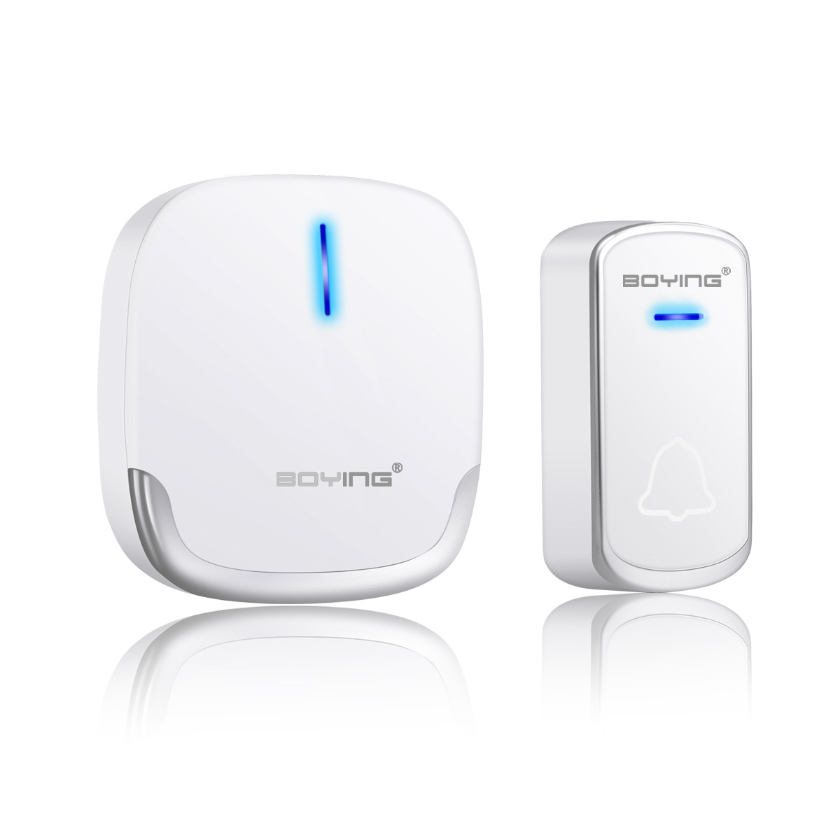 博颖A909家用无线门铃交流数码防水音乐门铃远距离防水遥控门铃