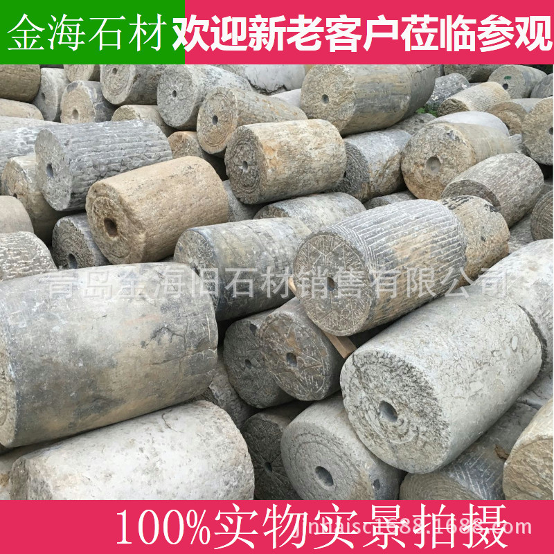 石滚子农村,农村石碾子,石滚子_大山谷图库