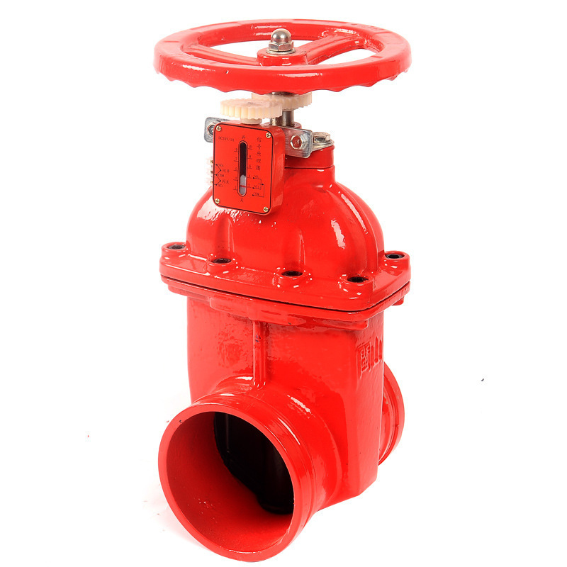 越海品牌 ZSXF消防信号闸阀 沟槽式球墨铸铁消防信号闸阀