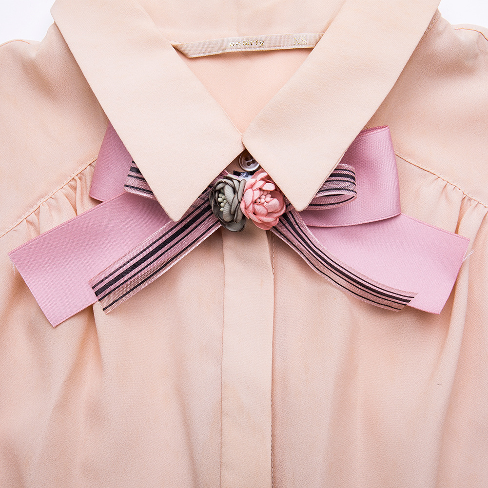 Alloy Fashion Bows brooch(purple) NHJE1174-purple