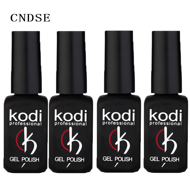 美甲用品批发正品实色甲油胶 kodi新款光疗胶美甲店专用指甲胶 