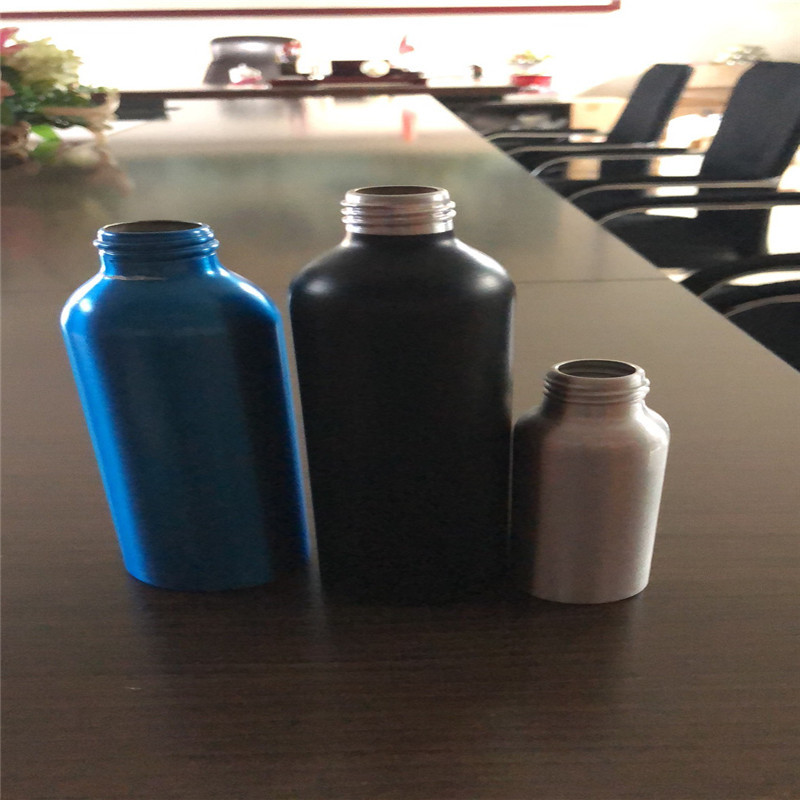 沐浴慕斯铝罐 各种尺寸螺口铝瓶  加工定制