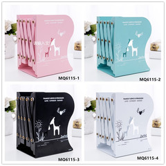 Book Stand Large Size Extendable Book Stand Office Multifunctional Foldable Three-Compartment Book Rack Factory