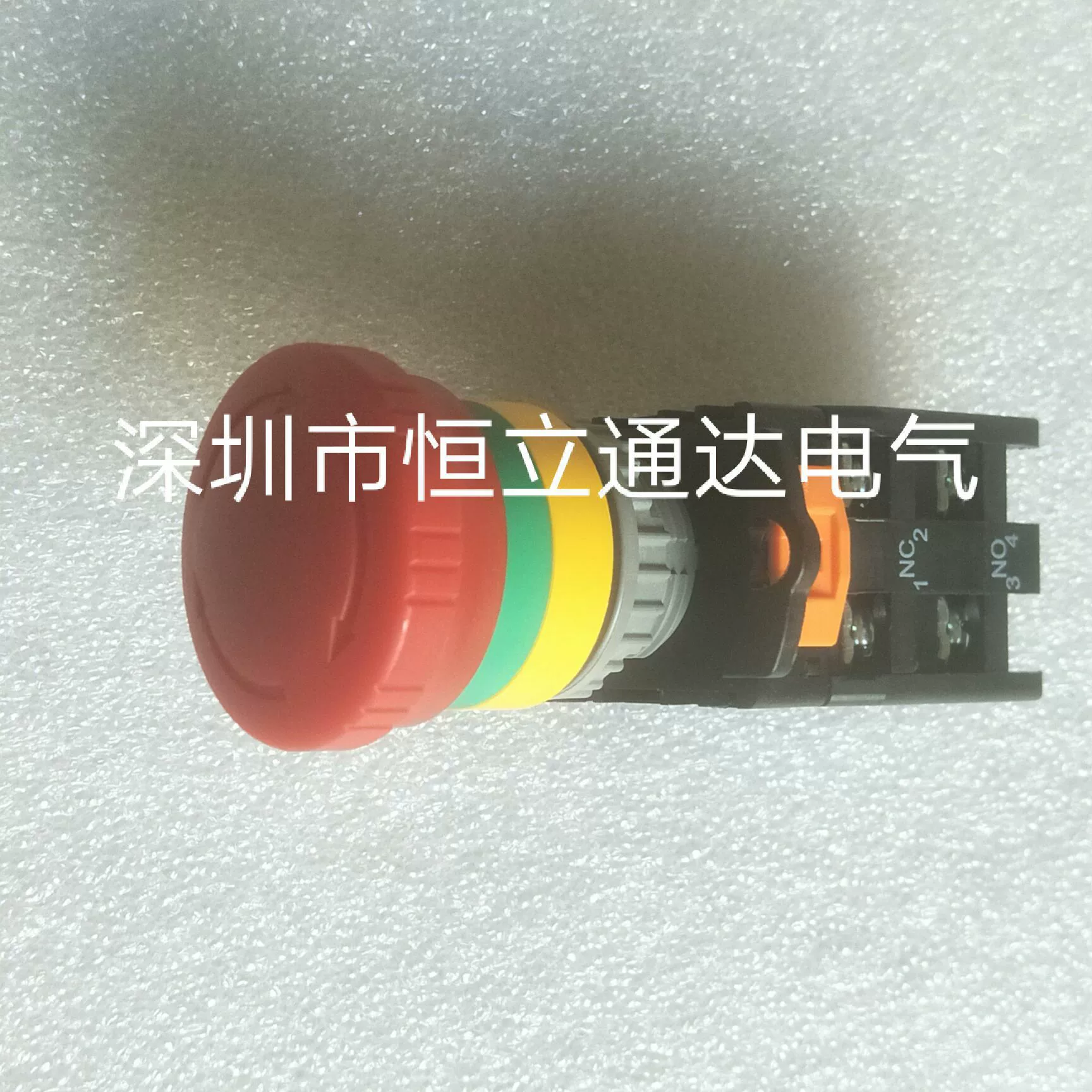 Taiwan TEND TEND 22MM Speed ​​Stop button switch TN2BKR1A1B emergency stop switch urgency stop button