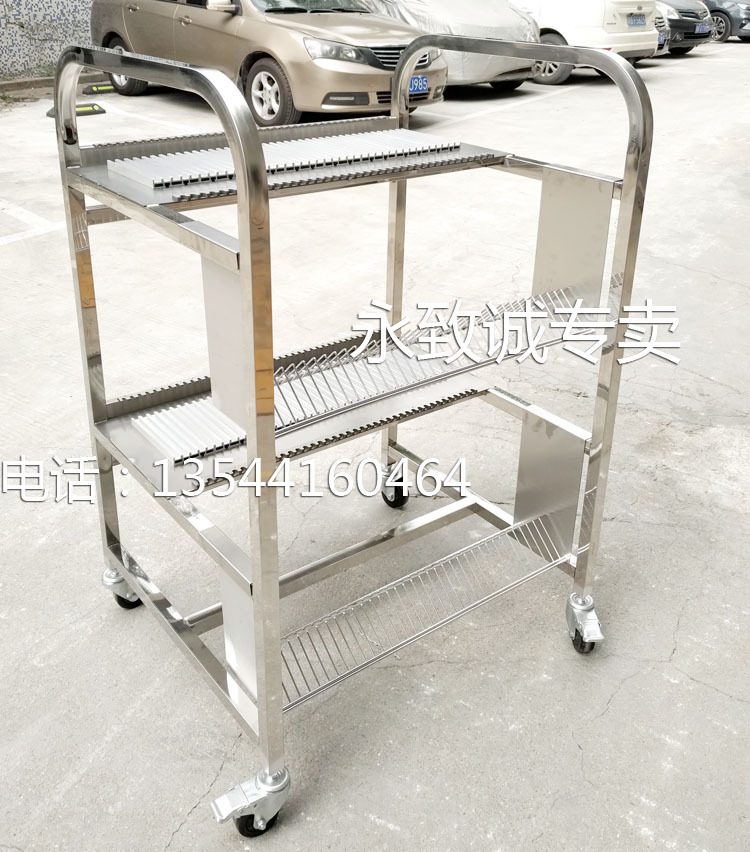 厂家直销飞达车 JUKI电动飞达存储车 SMT料架车优惠