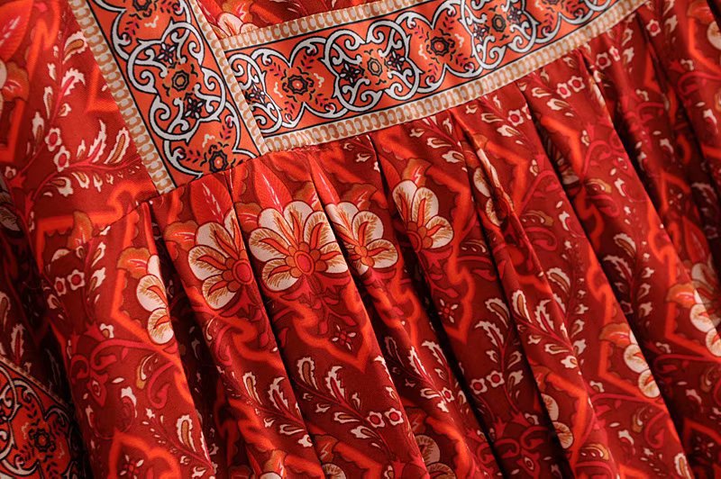 Retro Red Skirt