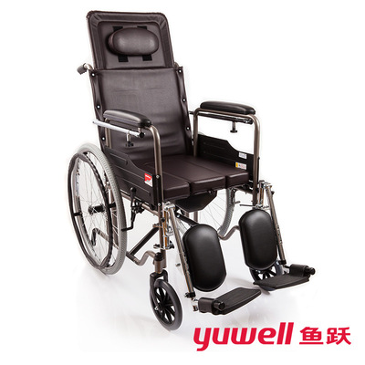 Diving wheelchair H059B fold light Potty multi-function Dining table board old age Disabled person