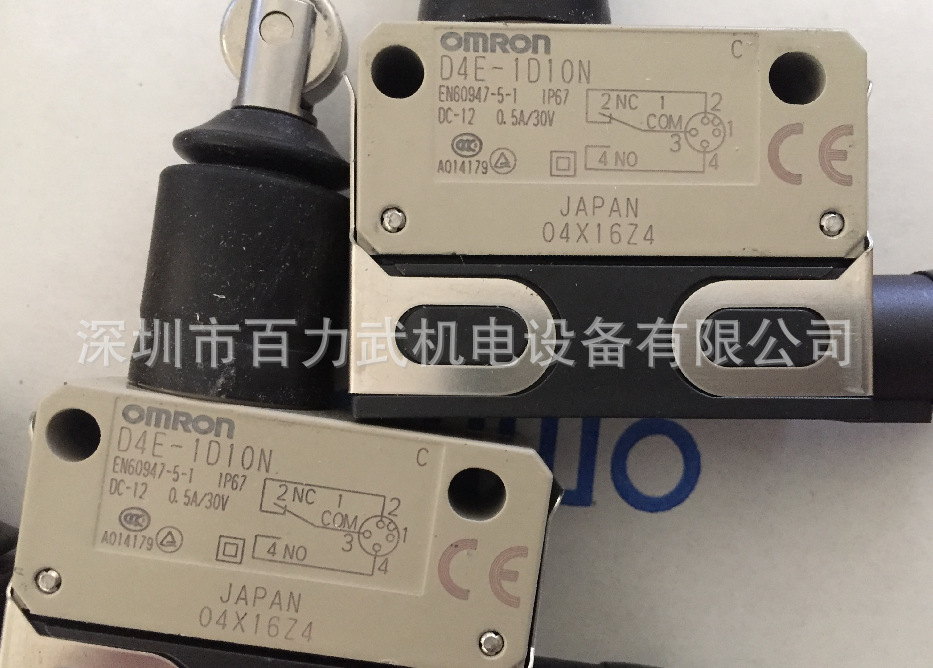 D4E-1D10N原装全新正品OMRON欧姆龙行程开关