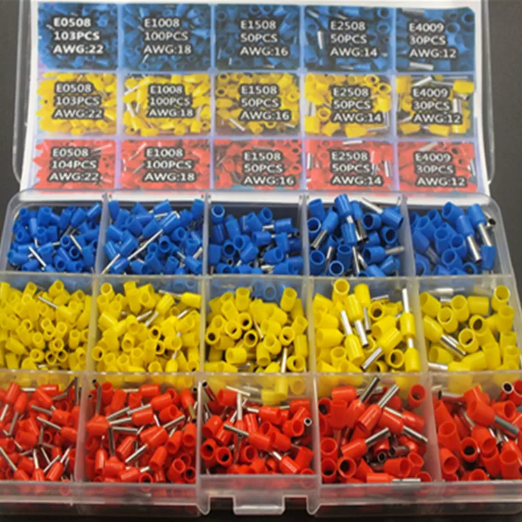 EBAY cross -border e -commerce quick -selling charter e -commerce goods source cold pressure wiring terminal combination 1000PCS