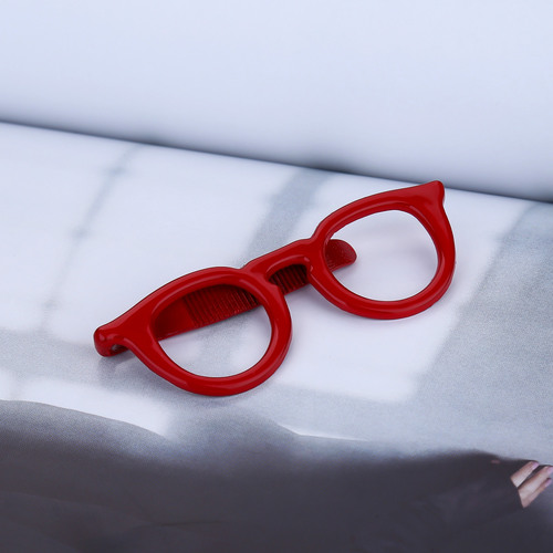 AliExpress R sale European and American new fashion glasses tie clip 4 colors available