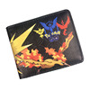 Pokemon Pokémon Pokémon spray fire Dragon Water Arrow Turtle Anime short PU leather wallet