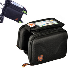CBR touch screen mobile phone bag EVA anti-impact hard shell bag crossbar bag saddle bag fully waterproof
