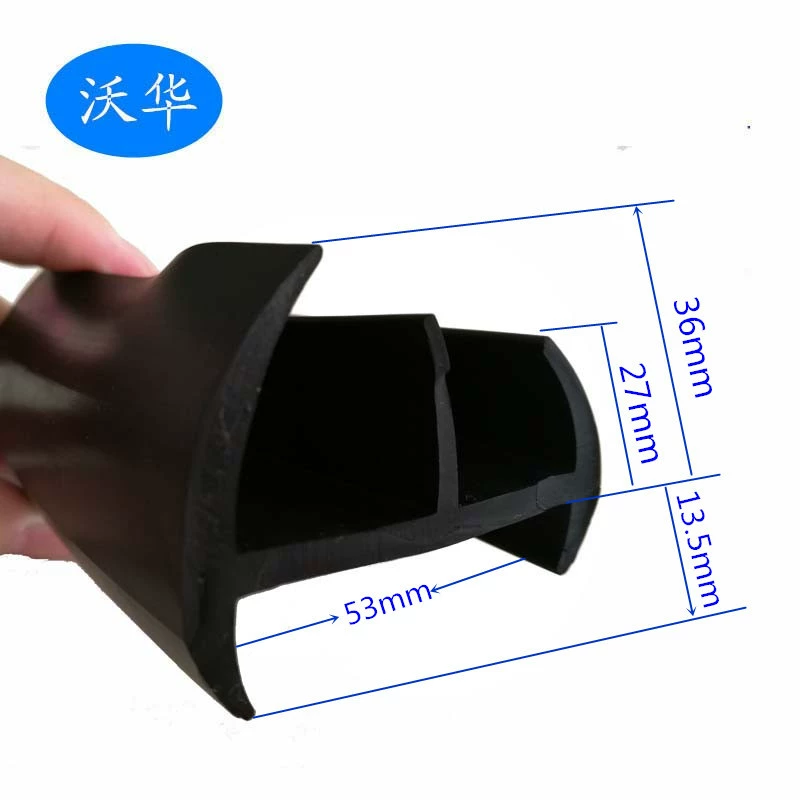 I-образная уплотнительная лента для контейнера из EPDM, изоляционная Автомобильная уплотнительная лента, I-образная уплотнительная лента шириной 50 мм