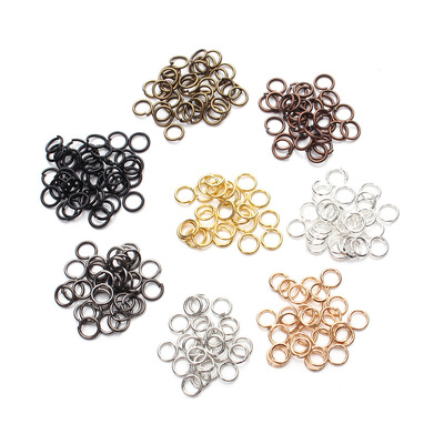 Yiwu wholesale manual diy Accessories electroplate Opening . Connecting ring Jewelry parts