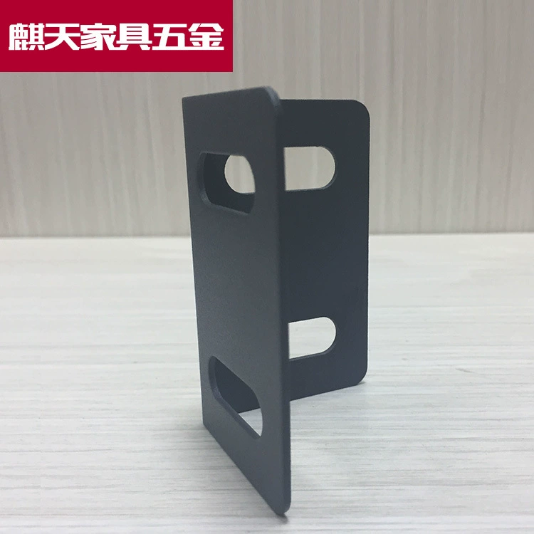 Manufacturer's direct bed corner code 8x10 four -hole bed corner code L shaped thick -angle code furniture connection fixed parts