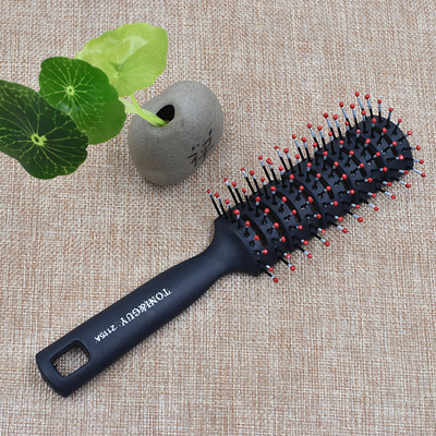 Salon modelling tool Colored beads high temperature Ribs comb Plastic comb Big back head modelling Ribs comb
