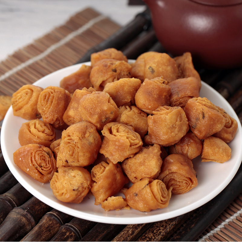 香脆狮子头办公室休闲零食膨化食品美食油炸小吃特产批发250g/袋