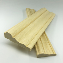 廠家批發原木線條 實木裝飾線條 加工定可制歐式白木線條 門窗套