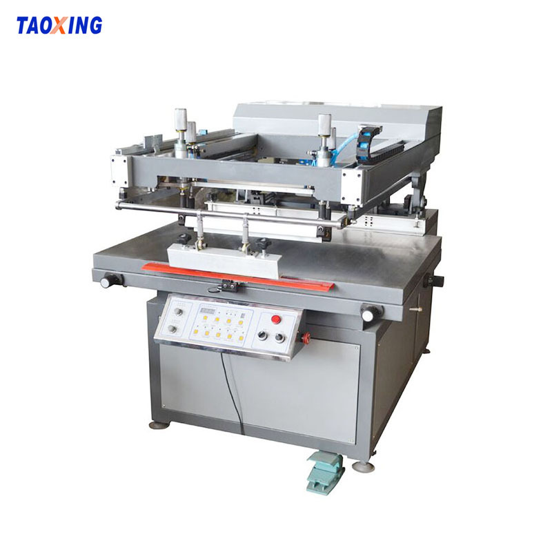 semi-automatic Silk screen printing machine print New Year wall calendar Printing machine Self adhesive UV Screen Printing Manufactor Direct selling