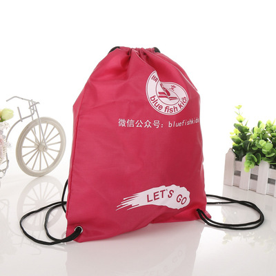 major Customized student Cram bag Shoulders back Bundle pocket oxford Drawstring bag Manufactor Direct selling